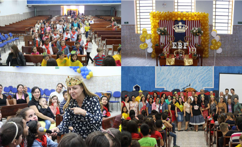 Crianças na Escola Bíblica